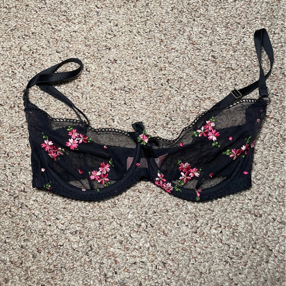 Agent Provocateur Floral Bra 34D